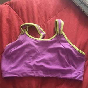 Purple 36DD sports bra